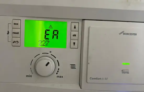 Worcester Greenstar Boiler Fault Code Repair In Wollaton