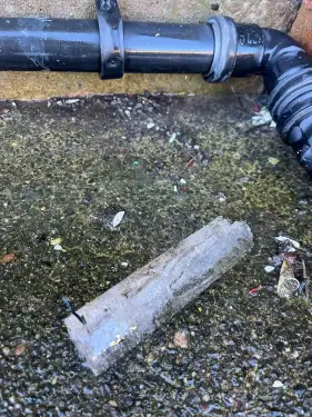 Click Here To Enlarge This Photo Of Frozen Condense Pipe Repair In Basford&comma; Nottingham