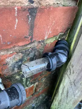Click Here To Enlarge This Photo Of Frozen Condense Pipe Repair In Basford&comma; Nottingham